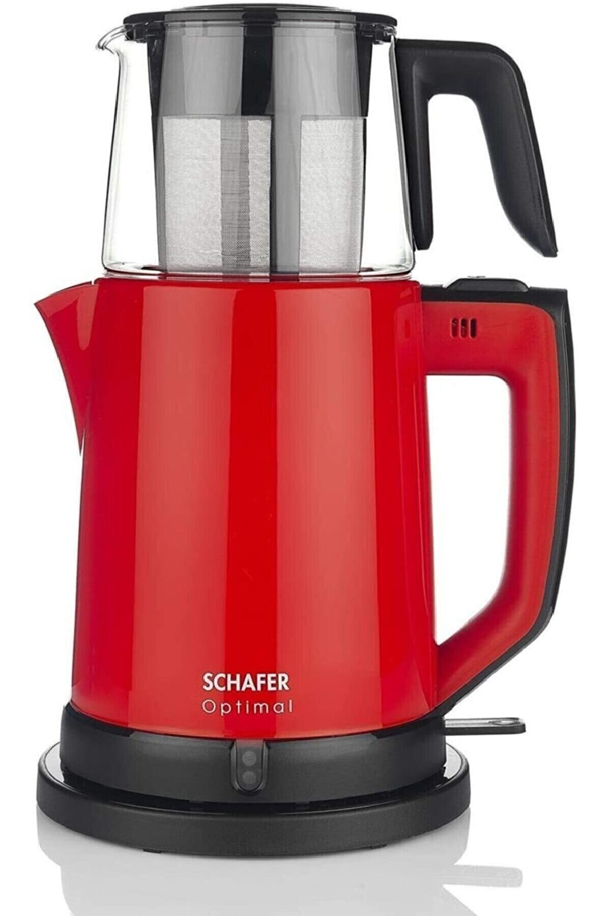 Schafer Optimal Çay Makinesi - Kırmızı